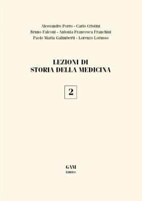Copertina LEZIONI DI STORIA DELLA MEDICINA 2