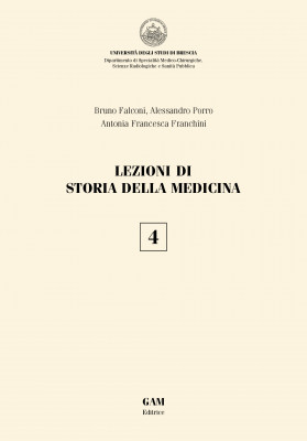 Copertina LEZIONI DI STORIA DELLA MEDICINA 4