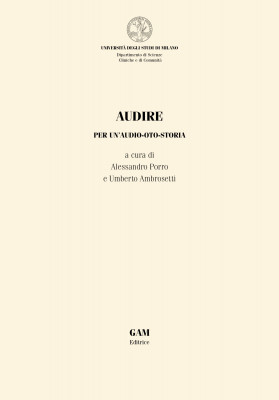 Copertina Audire