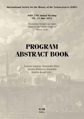 Copertina ISHN 2012 - PROGRAM ABSTRACT BOOK