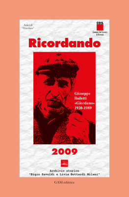 Copertina RICORDANDO GIUSEPPE BAILETTI 'GIORDANO' 1920-1989